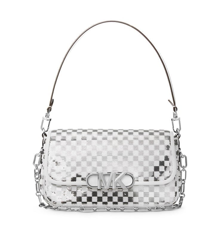 NWT Michael Kors Parker Medium Convertible Pouchette Shoulder Bag