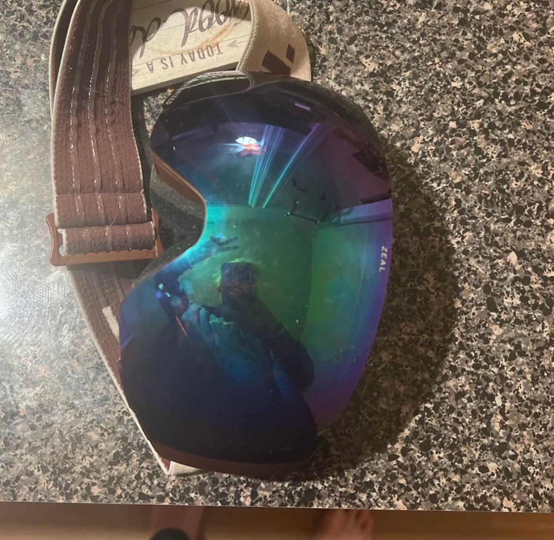 snowboard goggles zeal portal RL