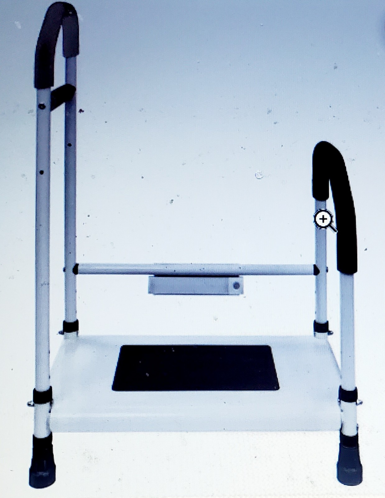 Step2Bed Adjustable Height Bed Rails with LED Light - Bed Step Stool Grab Bar