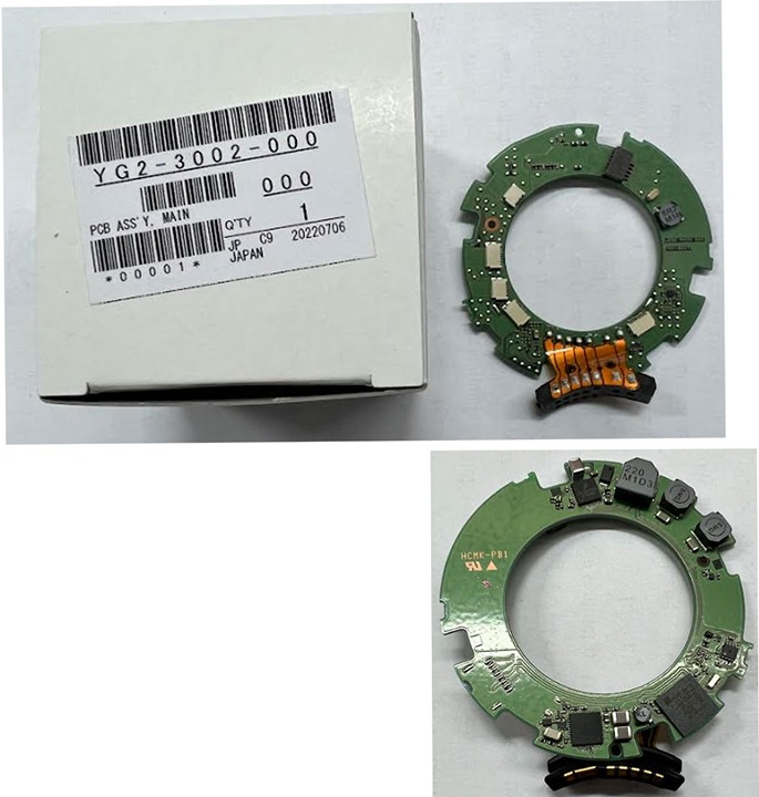 Canon EF 24-70mm 2.8 L USM II lens Mark 2 Main PCB Parts YG2-3002 New USA