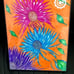 Artwork Pen Wildflowers in Glass frame