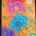 Artwork Pen Wildflowers in Glass frame
