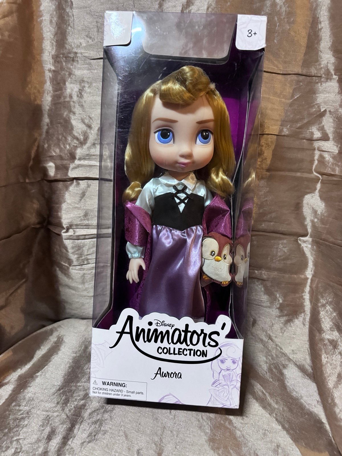 New Disney Store Animator’s Collection 1st Edition Aurora Sleeping Beauty Baby D