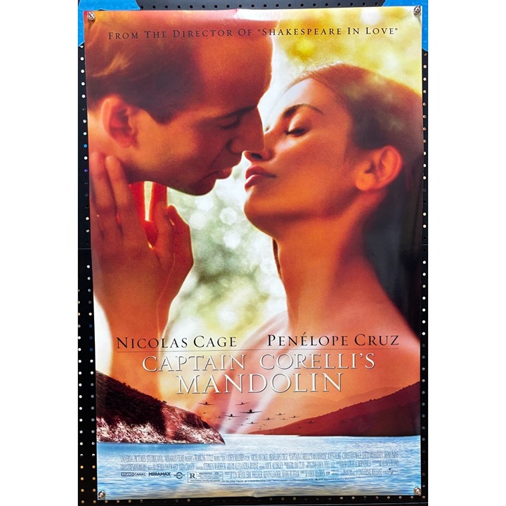 Captain Corelli's Mandolin (2001) Double-Sided, Original Rolled Poster 27x40
