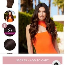 Halo extensions ; glam band; Glam seamless