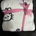 HELLO KITTY PLUSH RAINBOW Blanket
