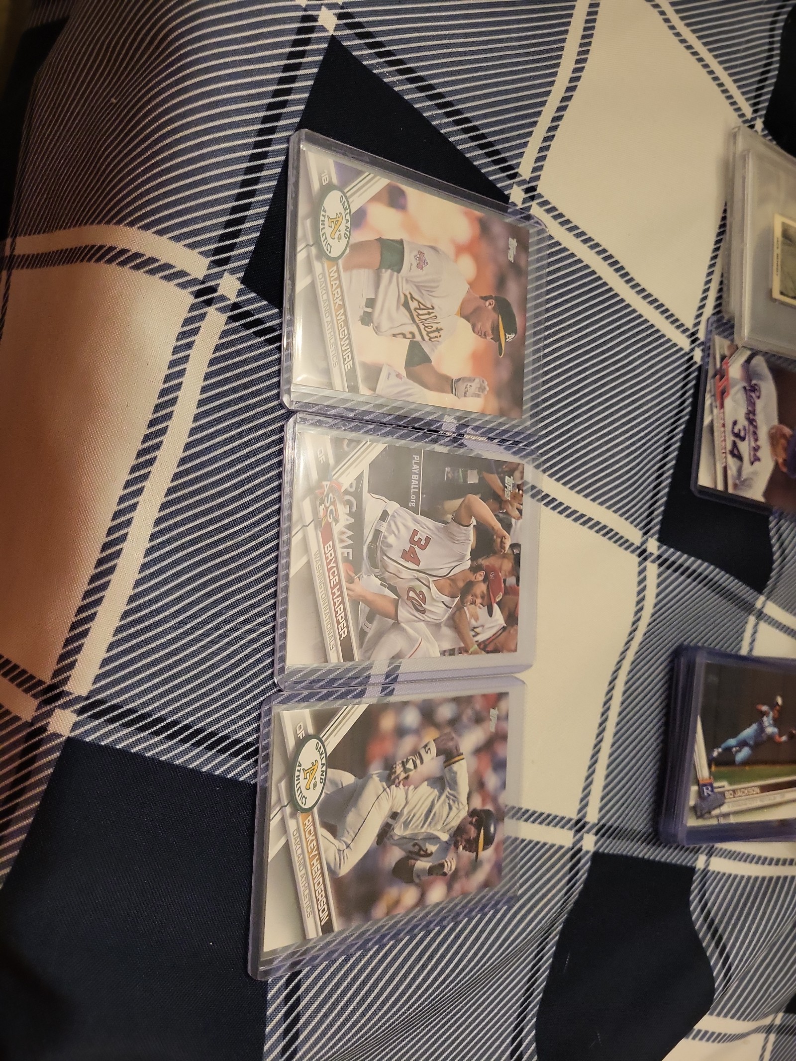 SSP TOPPS 3 card lot