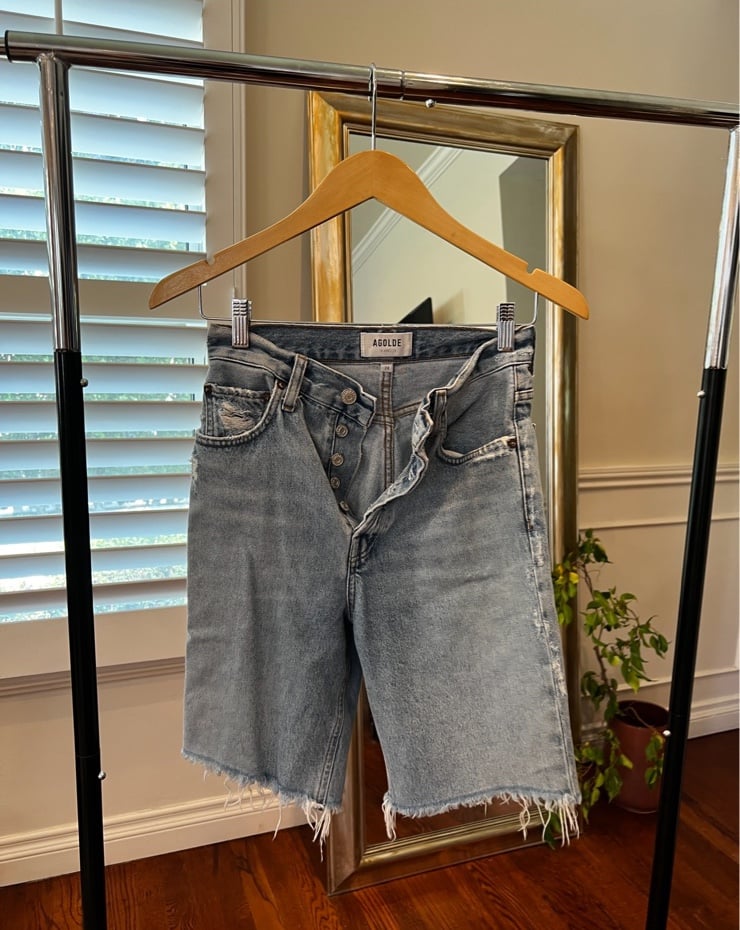 agolde jean shorts HARD TO FIND