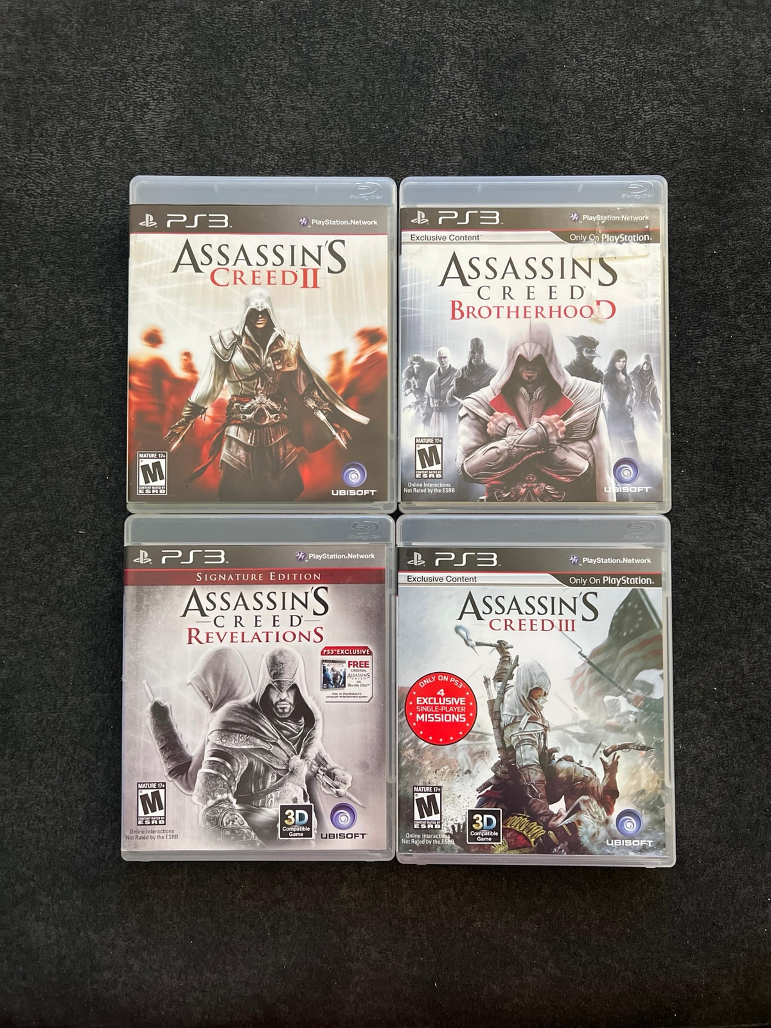 Assassin’s Creed Bundle / Lot for PlayStation 3 - CIB