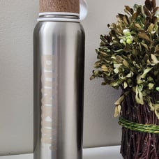Dunkin' Donuts Collectible Cork Hydration 28oz Stainless Steel Travel Bottle