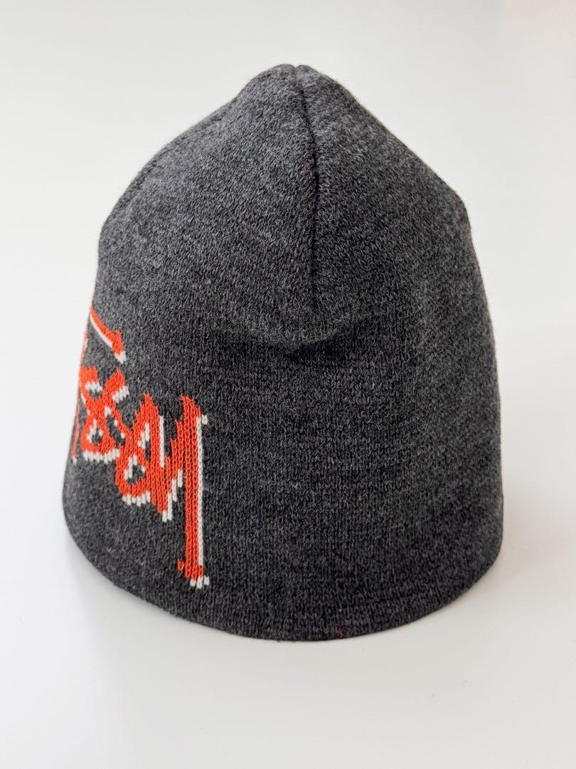 Stussy Vintage 90s Made in USA Embroidered Logo Beanie Hat