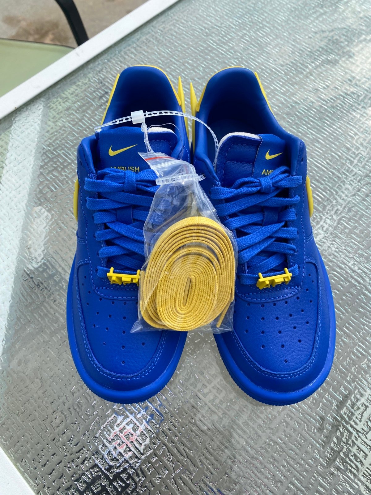 NIKE Low Sneakers 25cm BLU DV3464 400 WM 6.5