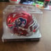 Stefon diggs autographed custom mini helmet