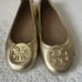 Minnie Travel Ballet Flat Gold