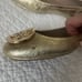 Minnie Travel Ballet Flat Gold