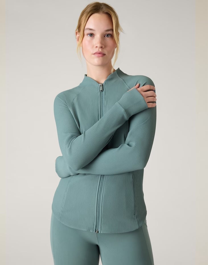 NWT Athleta Salutation ribbed Jacket (M)