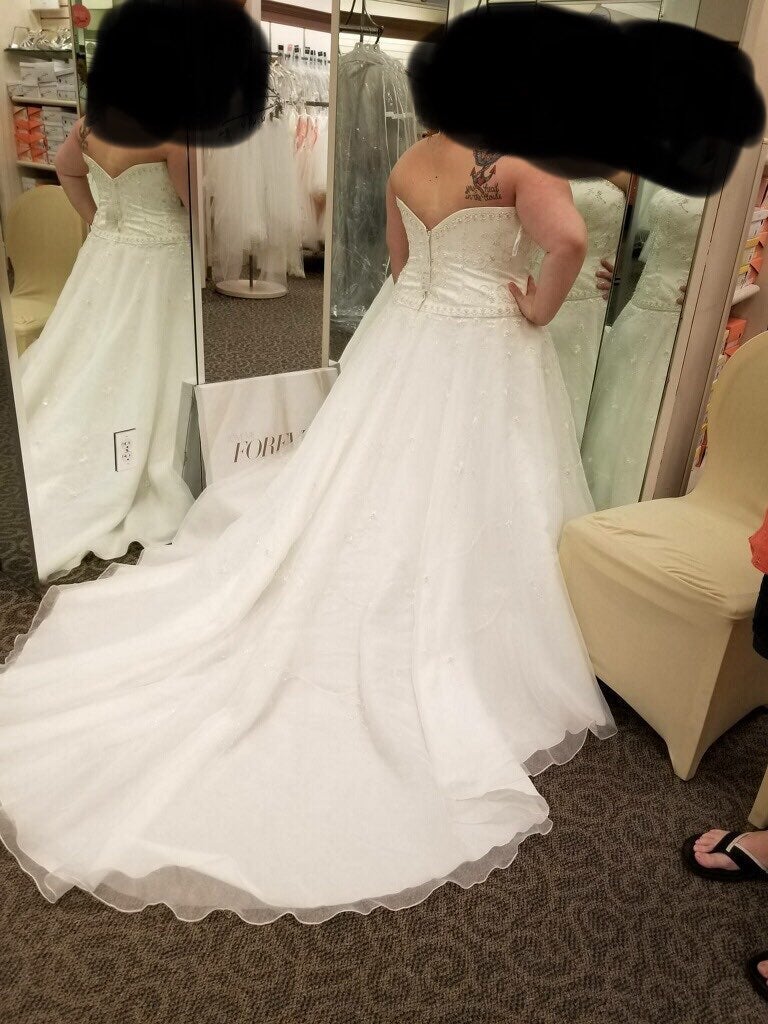 Size 20W Davids Bridal Wedding Dress