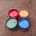 Handmade element candles North South Eas