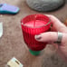 Handmade element candles North South Eas