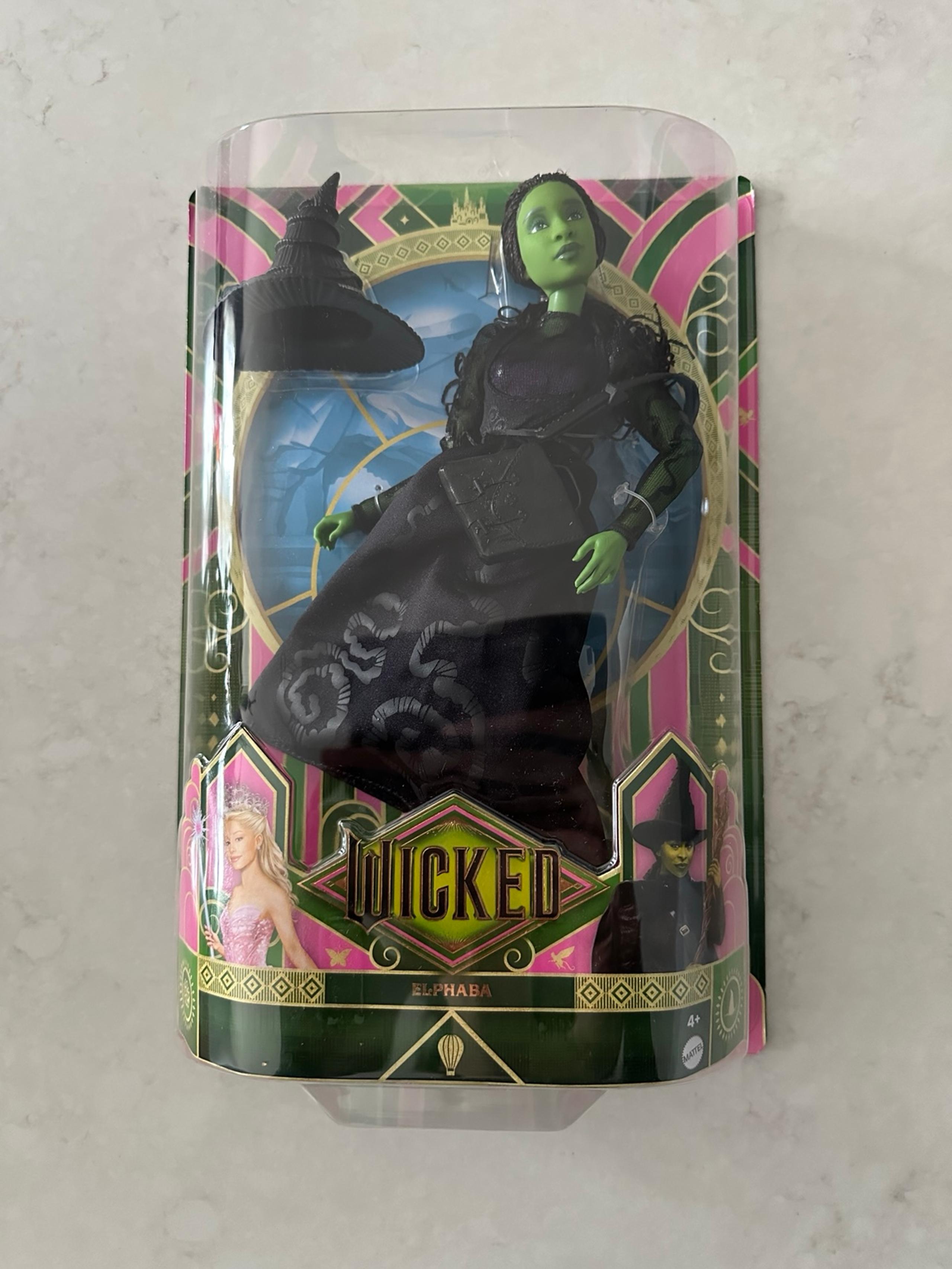 2024 Mattel Wicked Elphaba Green Fashion Girl Doll NEW URL MISPRINT ERROR