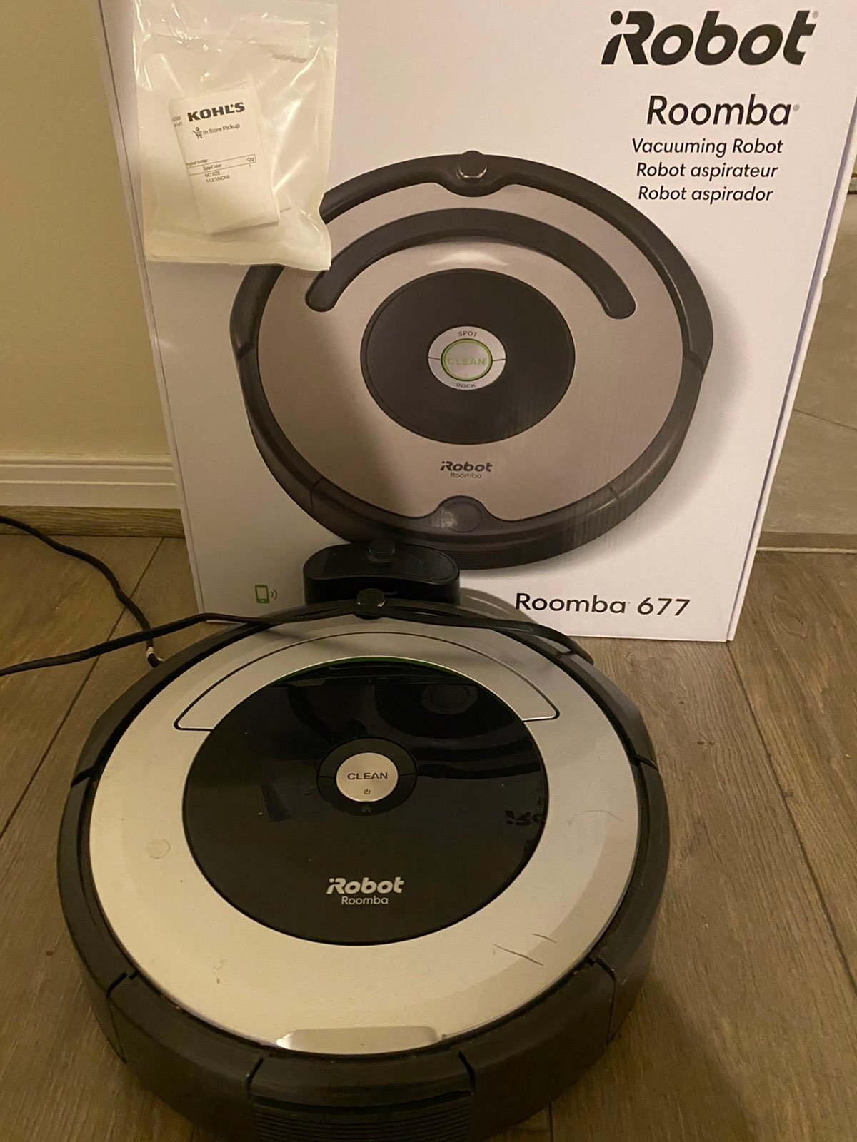 iRobot Roomba 690 for parts not working