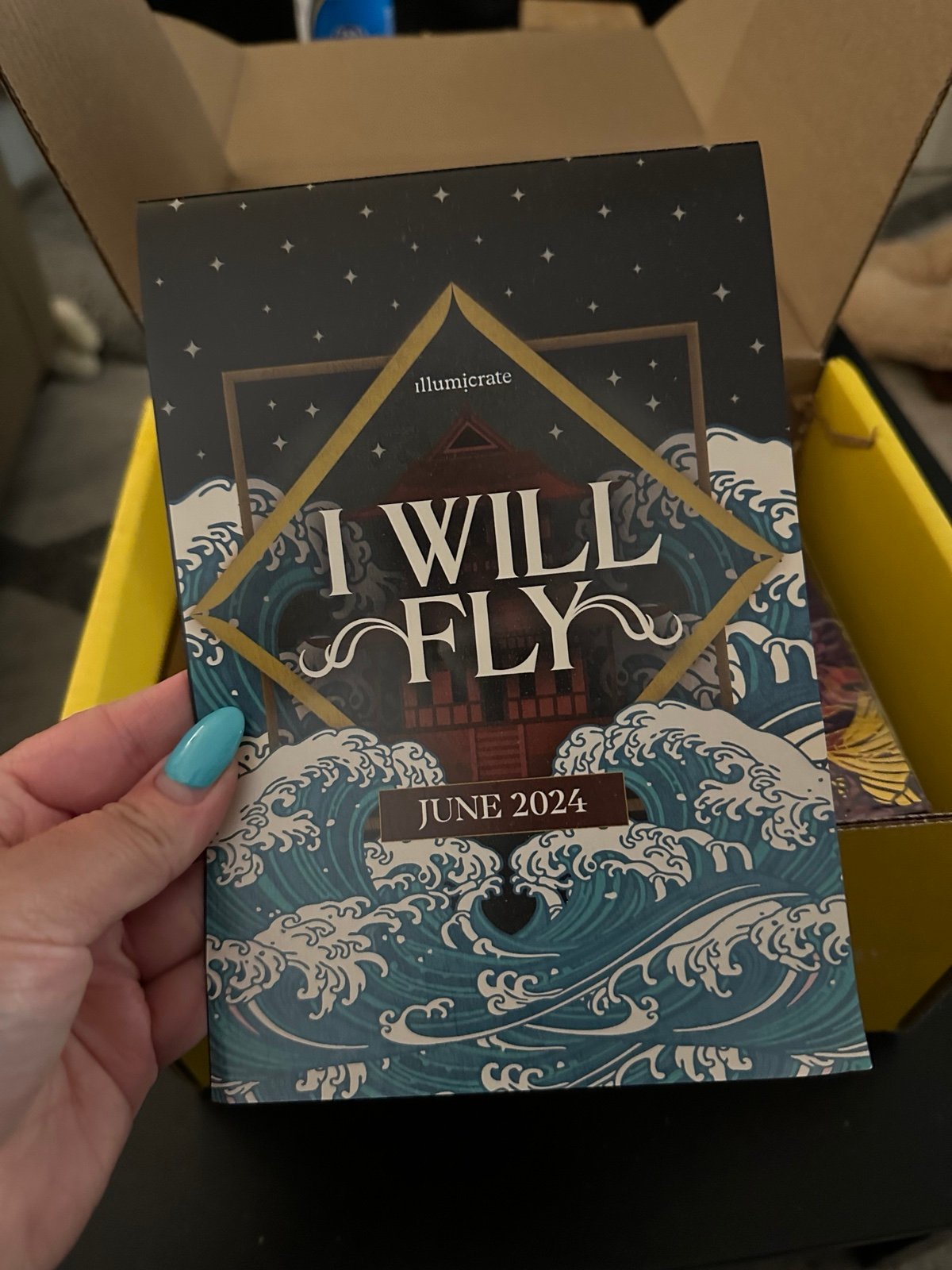 Illumicrate June 2024 Box- book & goodies