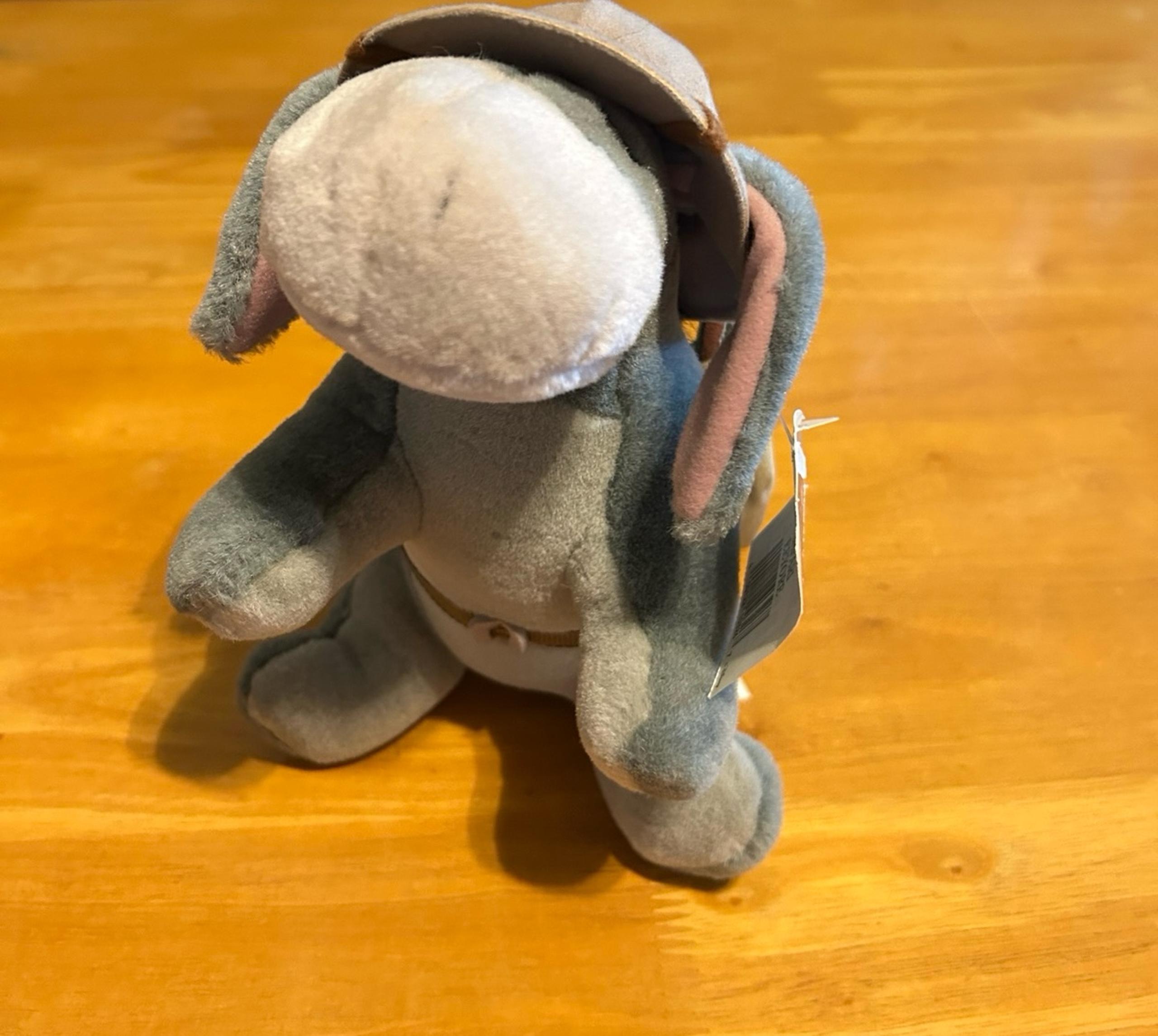 Safari Eeyore Plush Stuffed 6" Disney Animal Kingdom Donkey Jungle