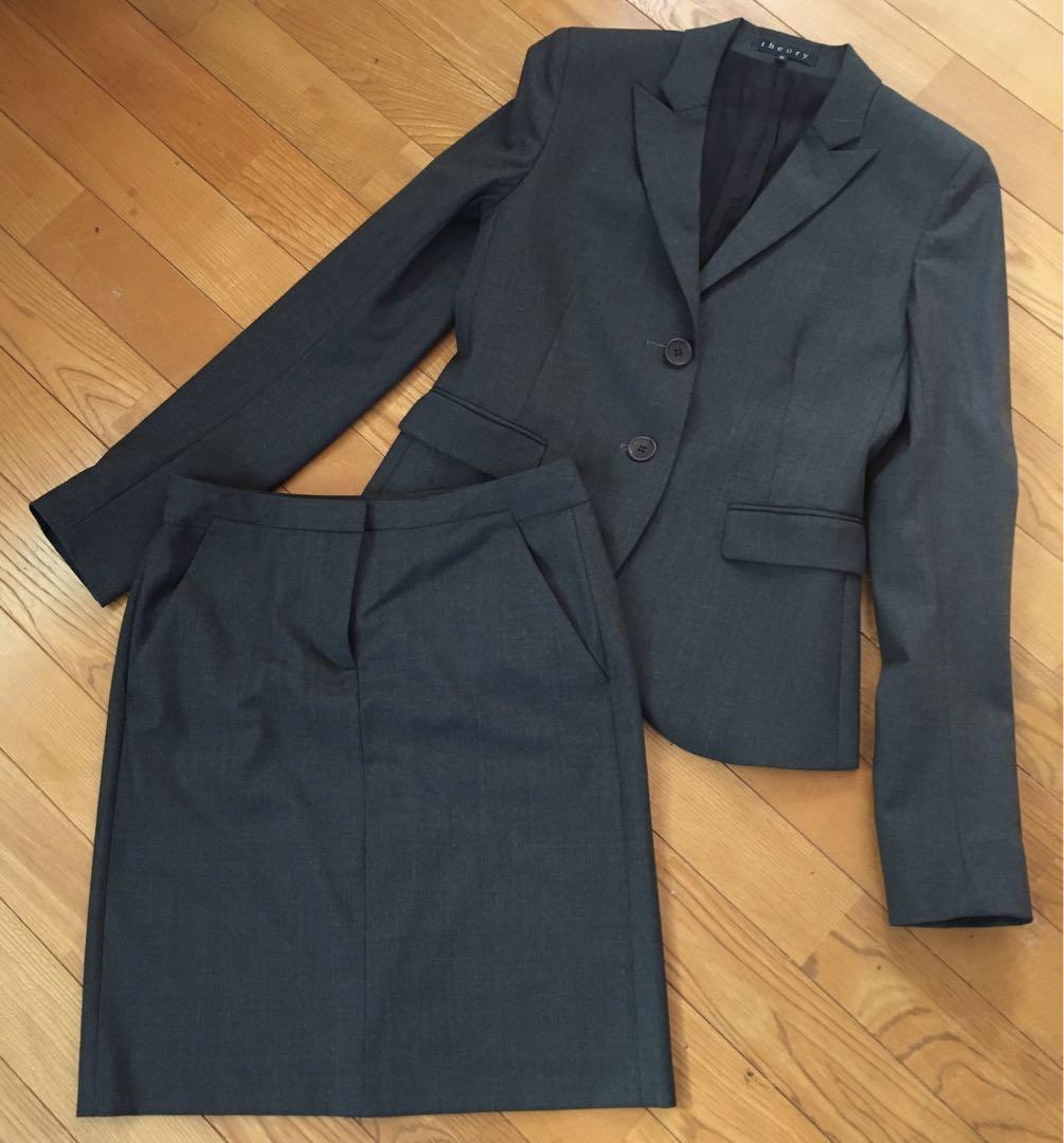 Theory Skirt Suit, Size 0
