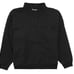 Supreme Washed Half Zip Pullover Black Size XL