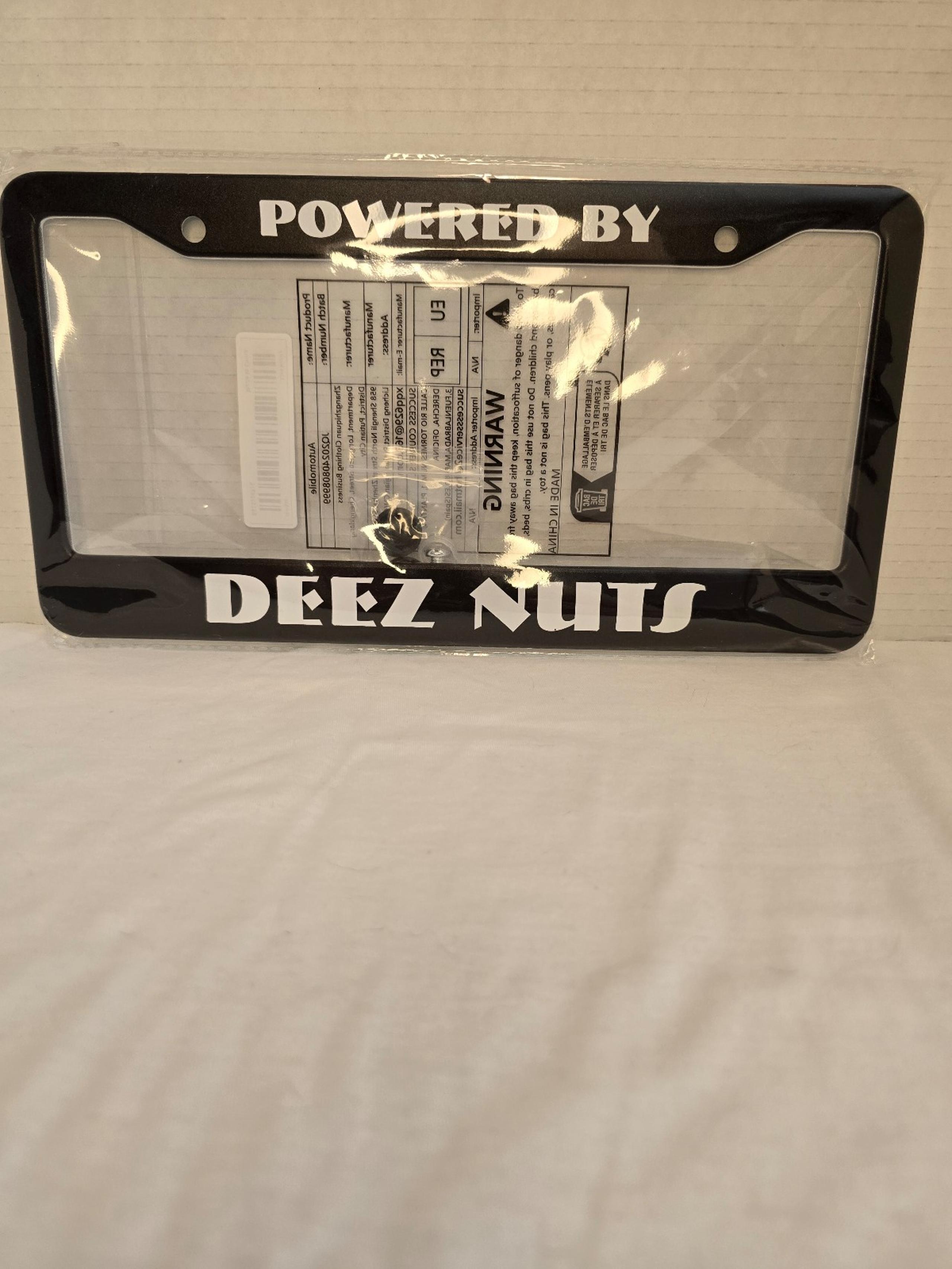 Linces plate frame
