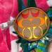 Coach pride round pouch rainbow