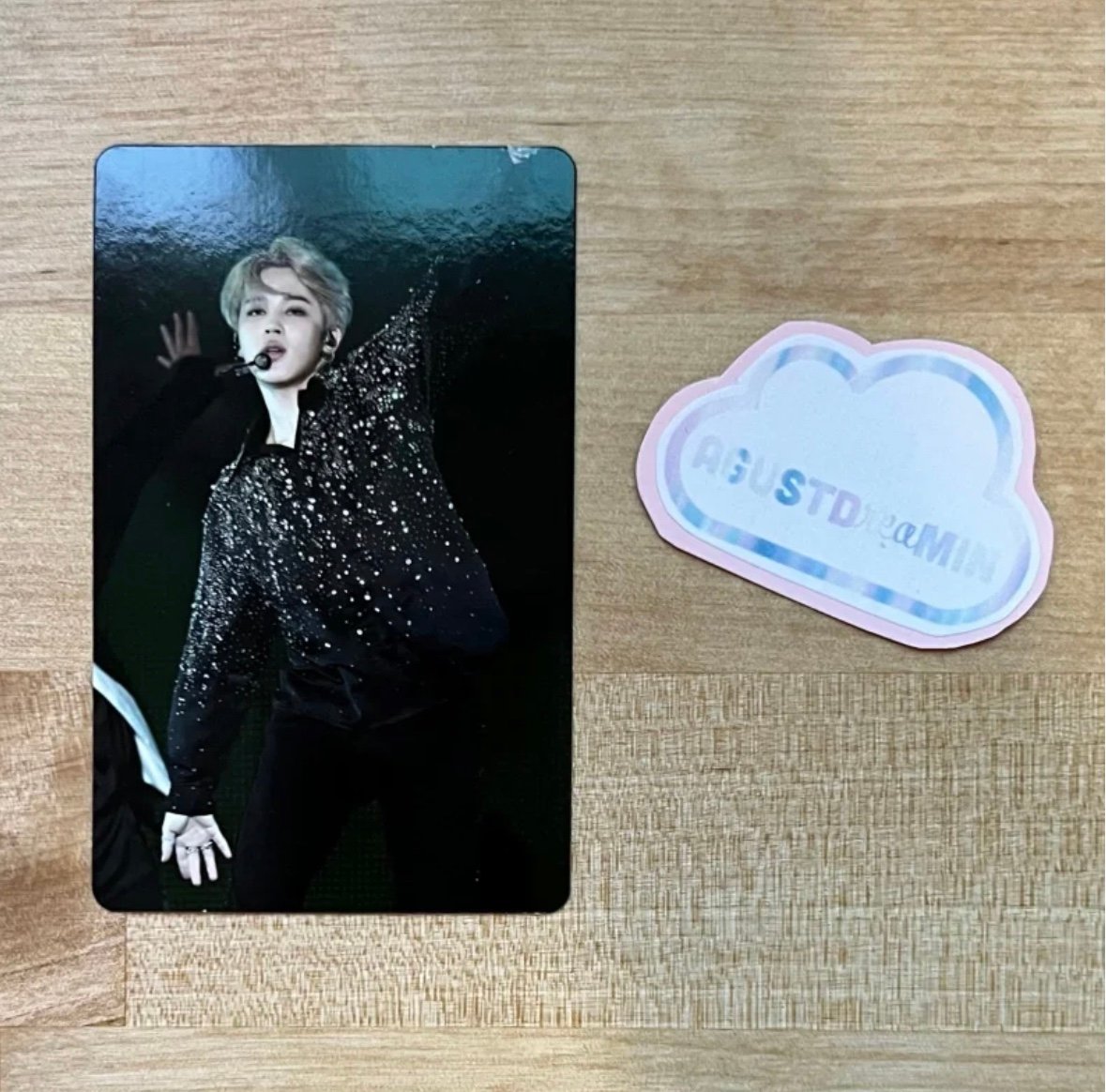 BTS LYWT in New York JIMIN photocard (Blu-Ray version)