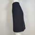 Vintage 90's Leslie Fay Black Floral Pencil Skirt