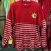 Disney parks cruise line sailor Minnie Mouse striped nautical spirit jersey M