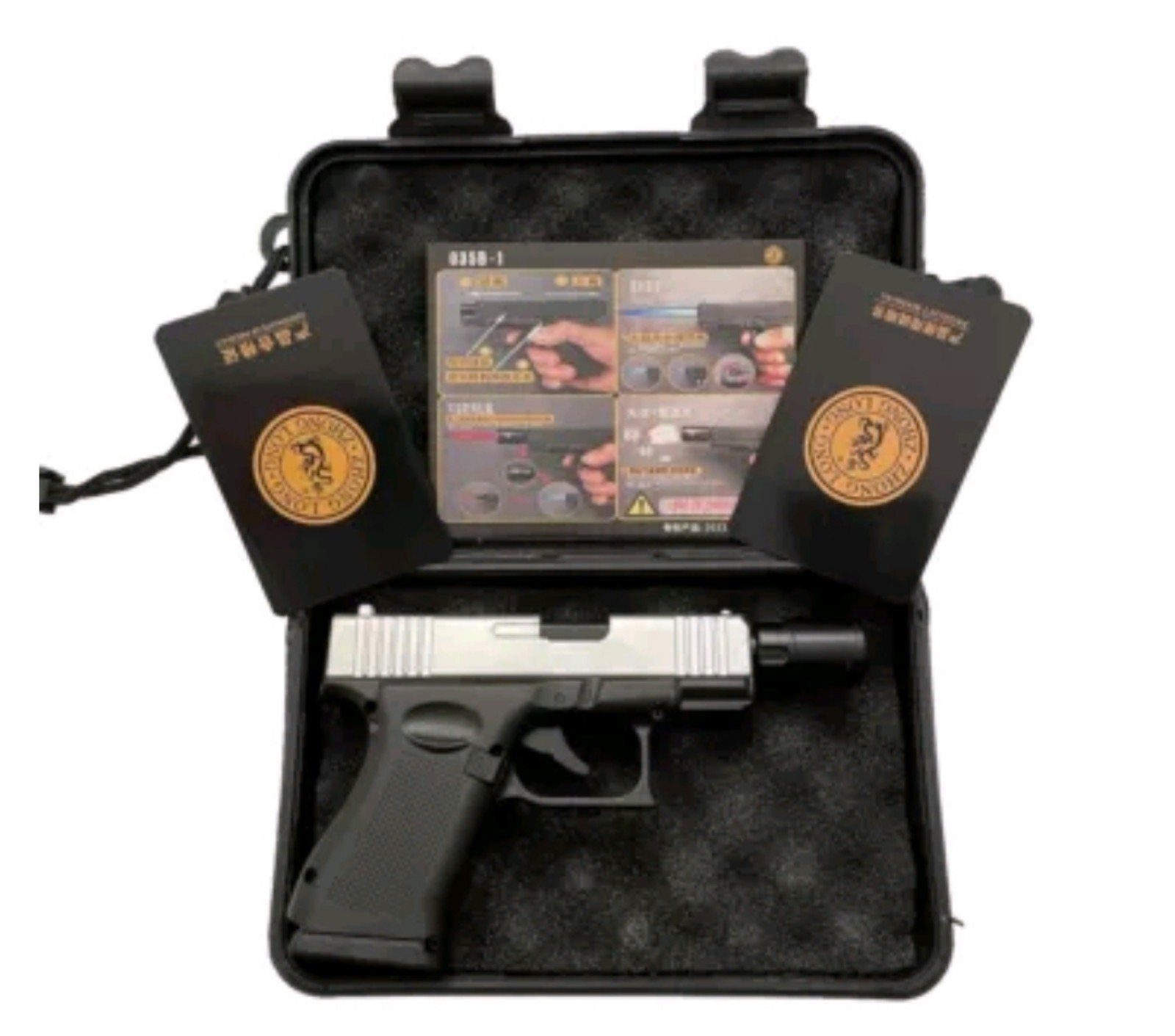 Lighter METAL Fine Quality W/ Case & 1 Barrel Attachment