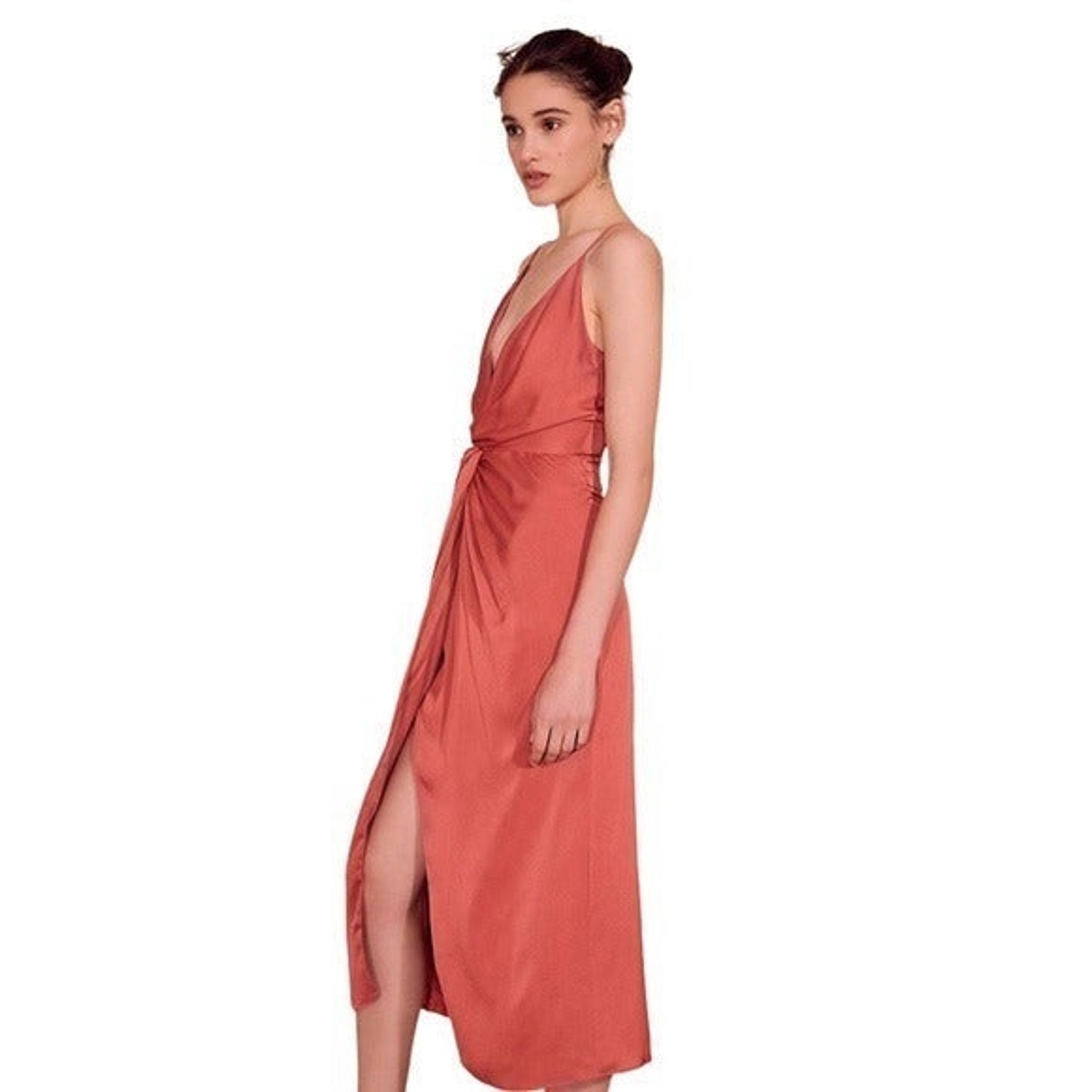 Keepsake the label Romance Dusty Rose MIDI Dress