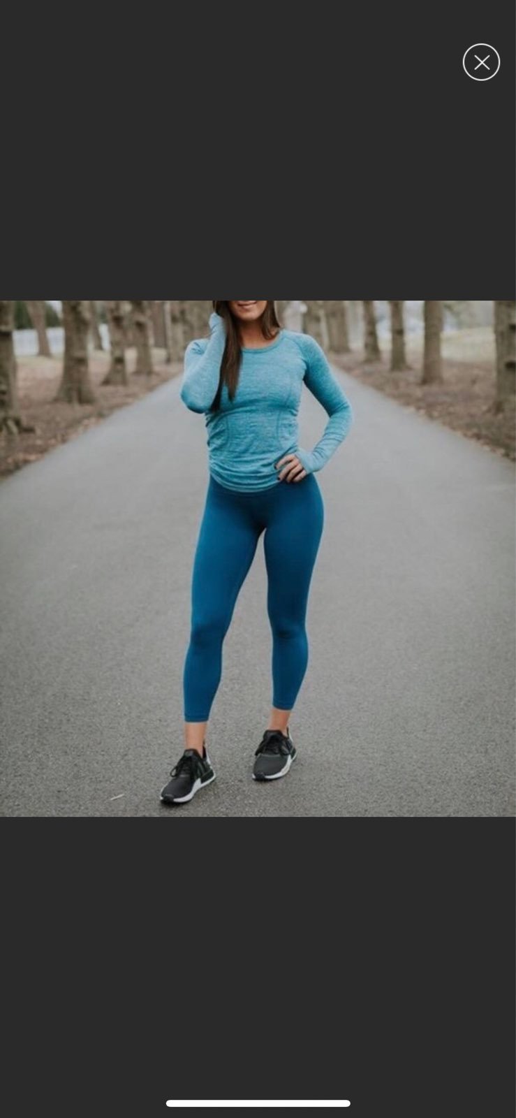 Lululemon Align Pant 25 Poseidon size 4