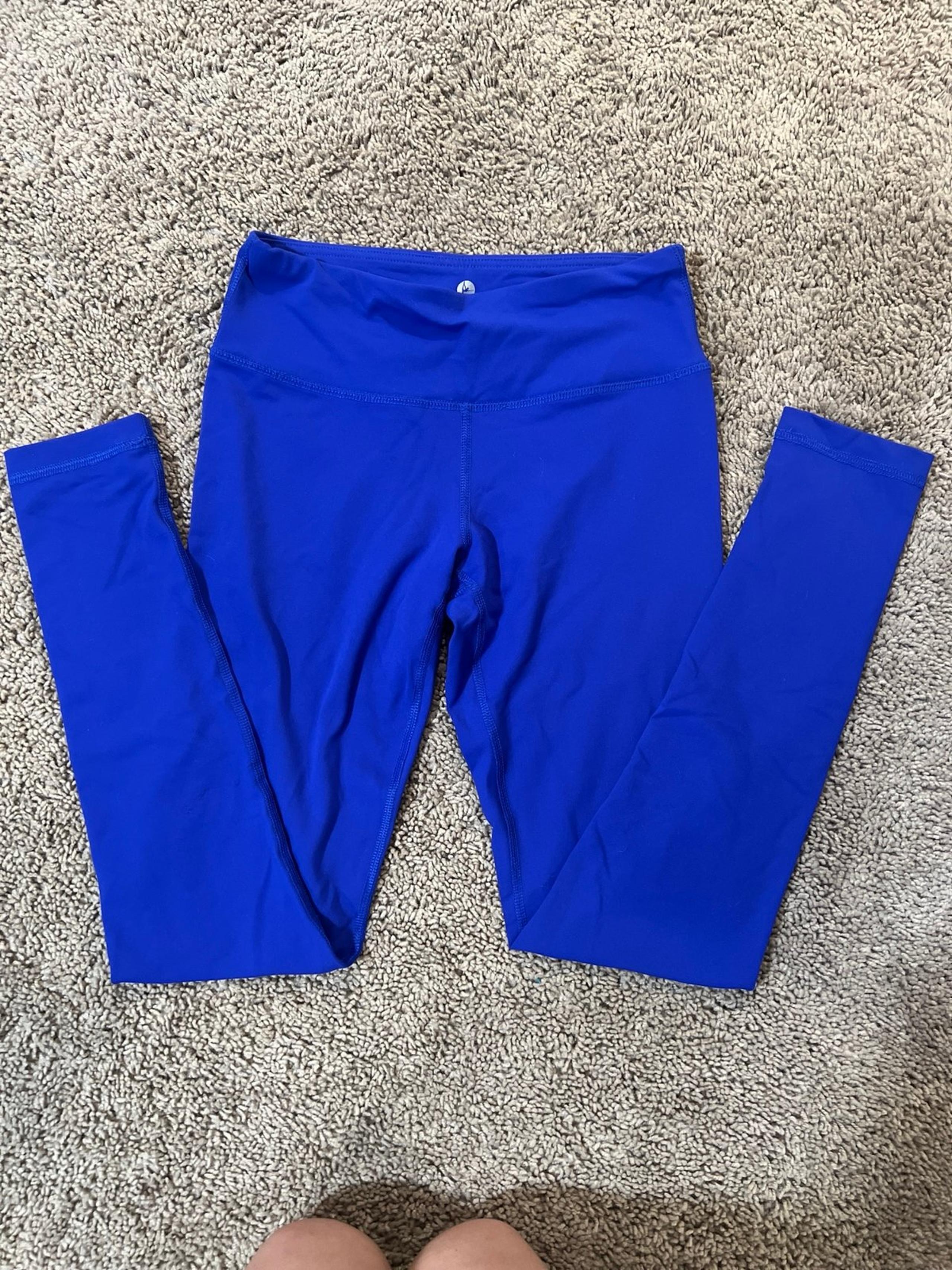 royal blue workout leggings size small