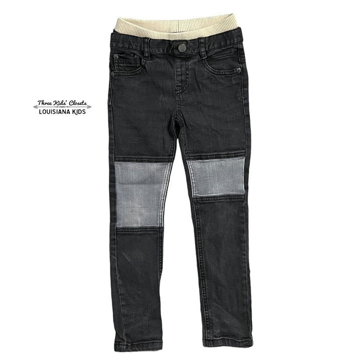 Rock Your Kid 4Y Black Wild One Pull-On Jeans