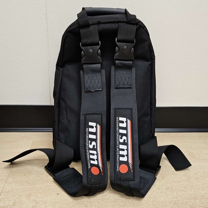 New Nismo Racing Black Harness Detachable Adjustable Shoulder Strap Backpack