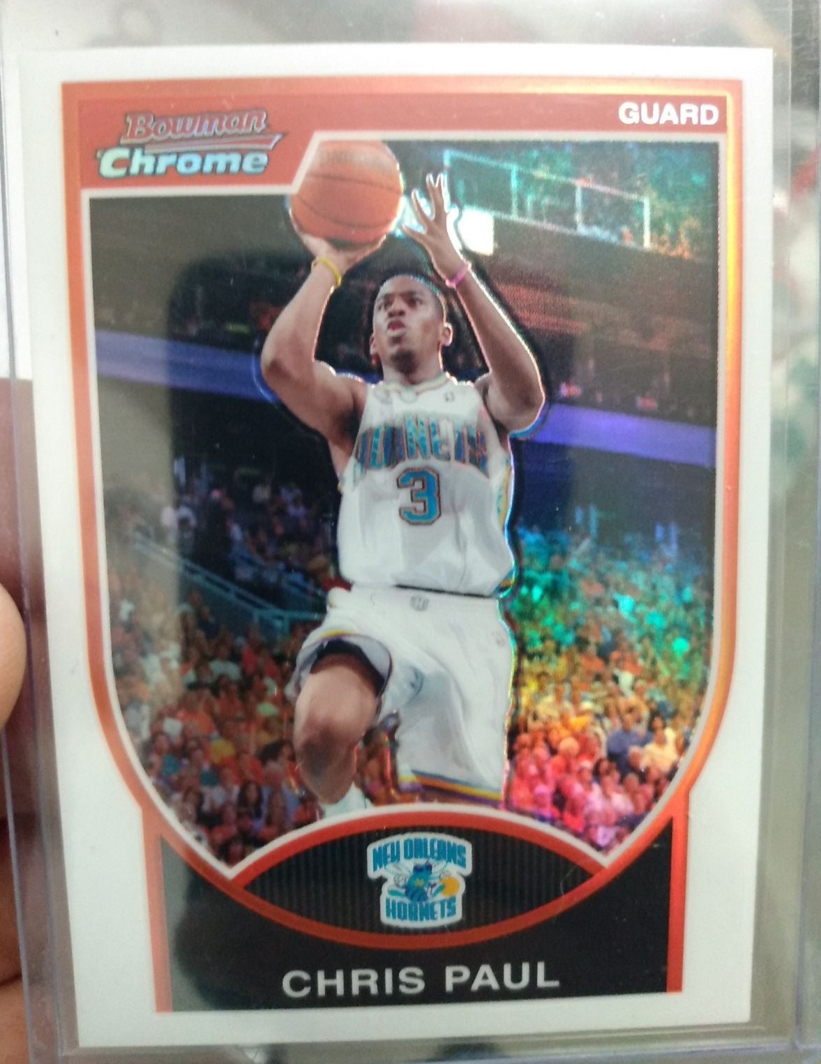 Chris Paul 2007 Bowman Chrome Refractor