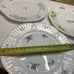 Lot Of Three Different Floral Pattern Shelley FINE BONE CHINA Salad Plates