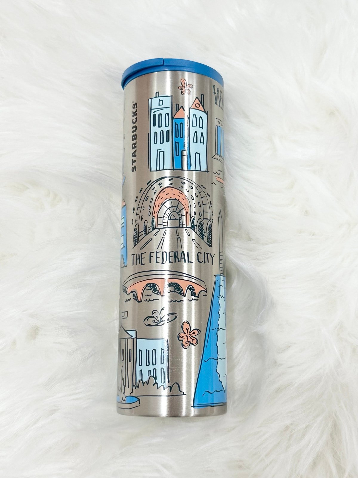 Starbucks WASHINGTON D.C. 16oz Insulated Tumbler Across the Globe Collection