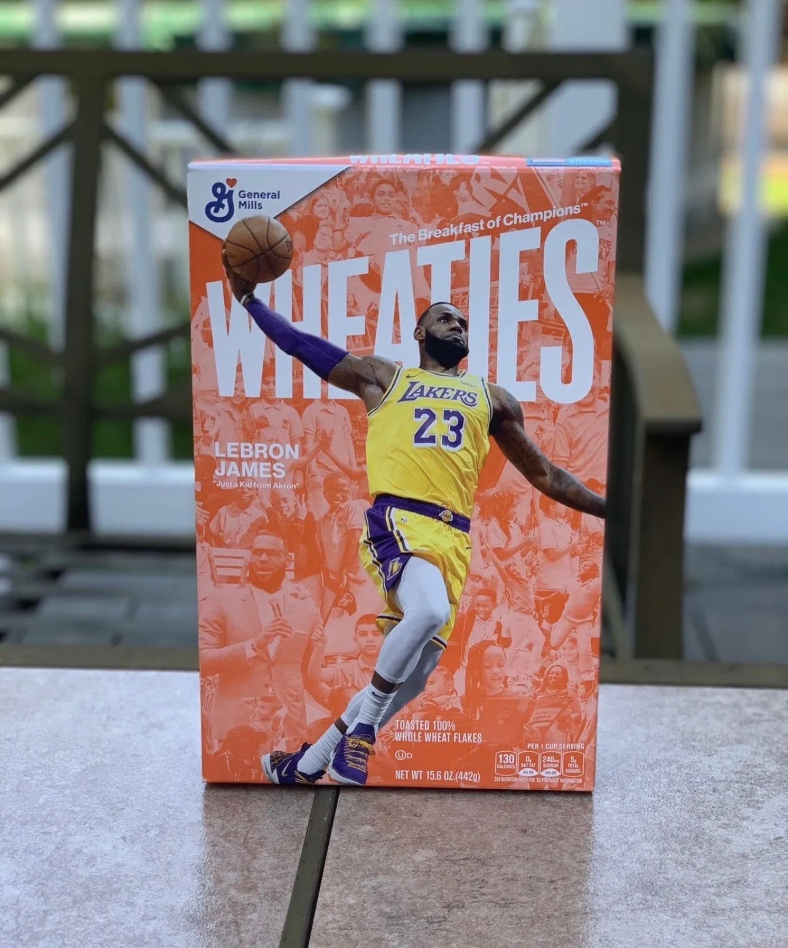 Lebron James Wheaties Box SEALED, and new