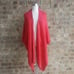 CHICO'S Hot Pink Shrug - Size Large/XL