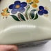 Figgjo Mayflower ceramic lidded box floral print Norway Sugar salt box Scandinav