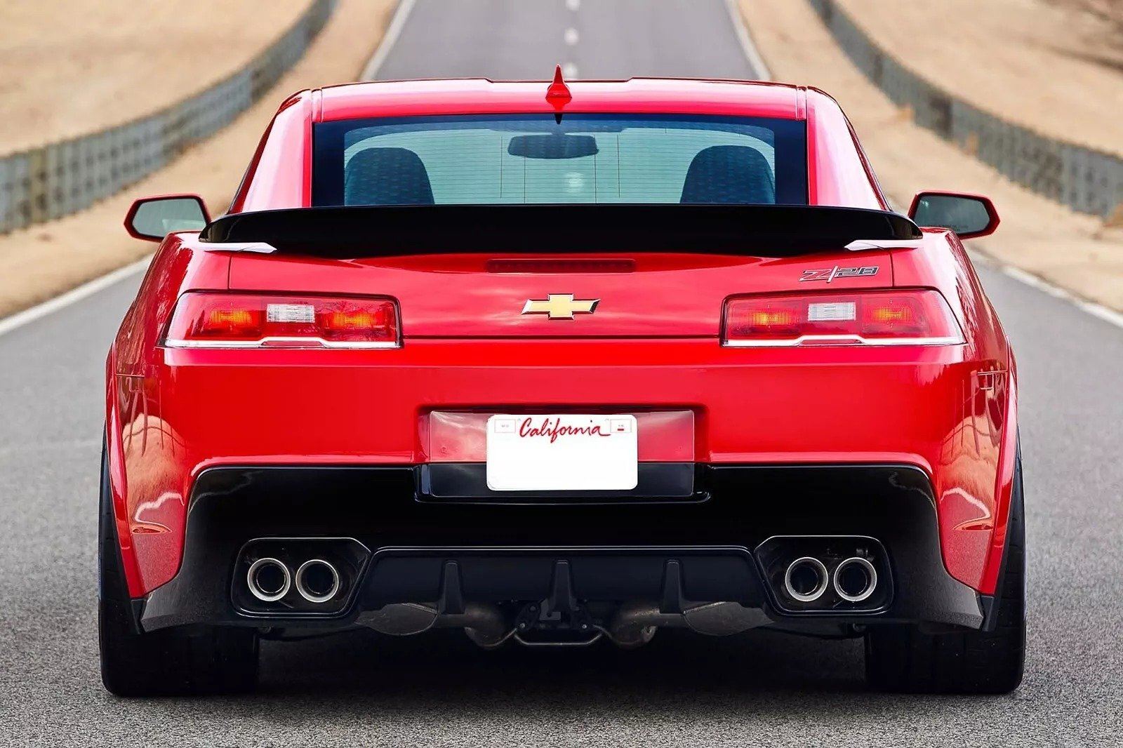 2016-2020 2021 2022 2023 2024 Chevy Camaro Blade Style Spoiler Wing Gloss BLACK