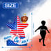 4th of July Inflatable Star American Flying Bald Eagle 5.2FT
