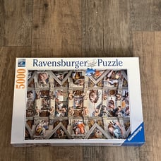 Ravensburger Sistine Chapel 5000 Piece Jigsaw Puzzle Softclick Technology VGC
