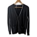 Proenza Schouler Cotton Silk Blend Black Cardigan